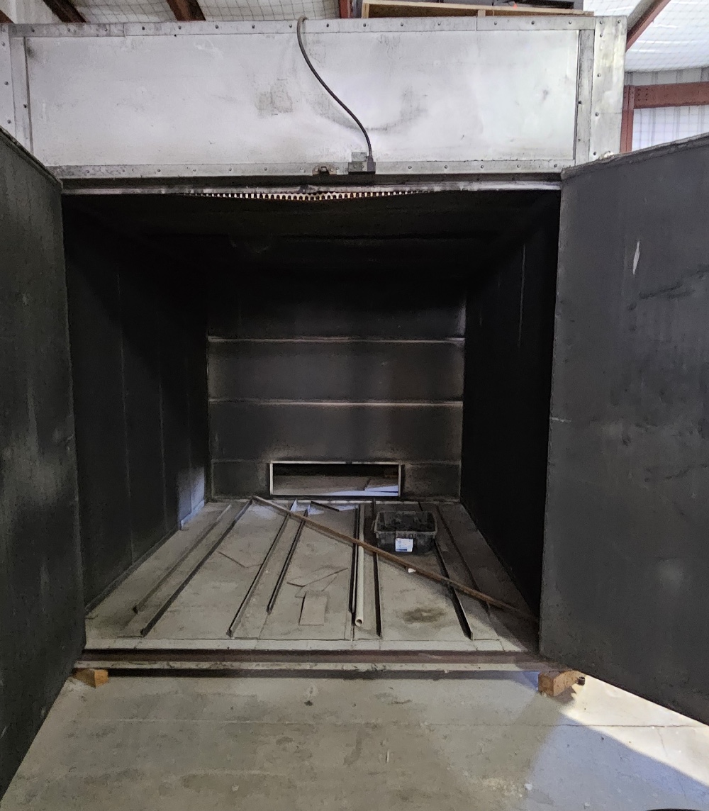 96" width x 96" T x 144" L JBI, powder coating oven, 800000 BTU - Image 4