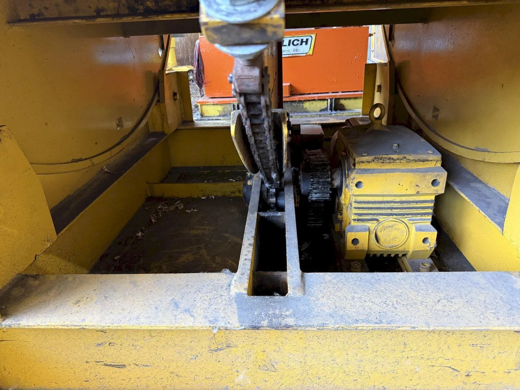 20000 lb. West Bend #CR-2000, motorized coil upender flip rotator, single chain, 2004 - Image 8