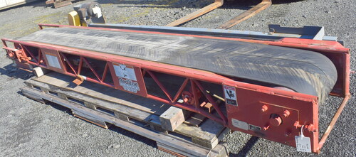 18" wide x 12' long, Red Line Systems #SD-2-12, Troughing Belt Conveyor, Truss type frame, 1 HP, 208-230/460 - Image 2