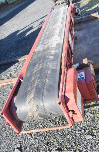 18" wide x 12' long, Red Line Systems #SD-2-12, Troughing Belt Conveyor, Truss type frame, 1 HP, 208-230/460 - Image 3