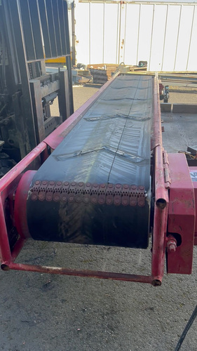 18" wide x 12' long, Red Line Systems #SD-2-12, Troughing Belt Conveyor, Truss type frame, 1 HP, 208-230/460 - Image 4