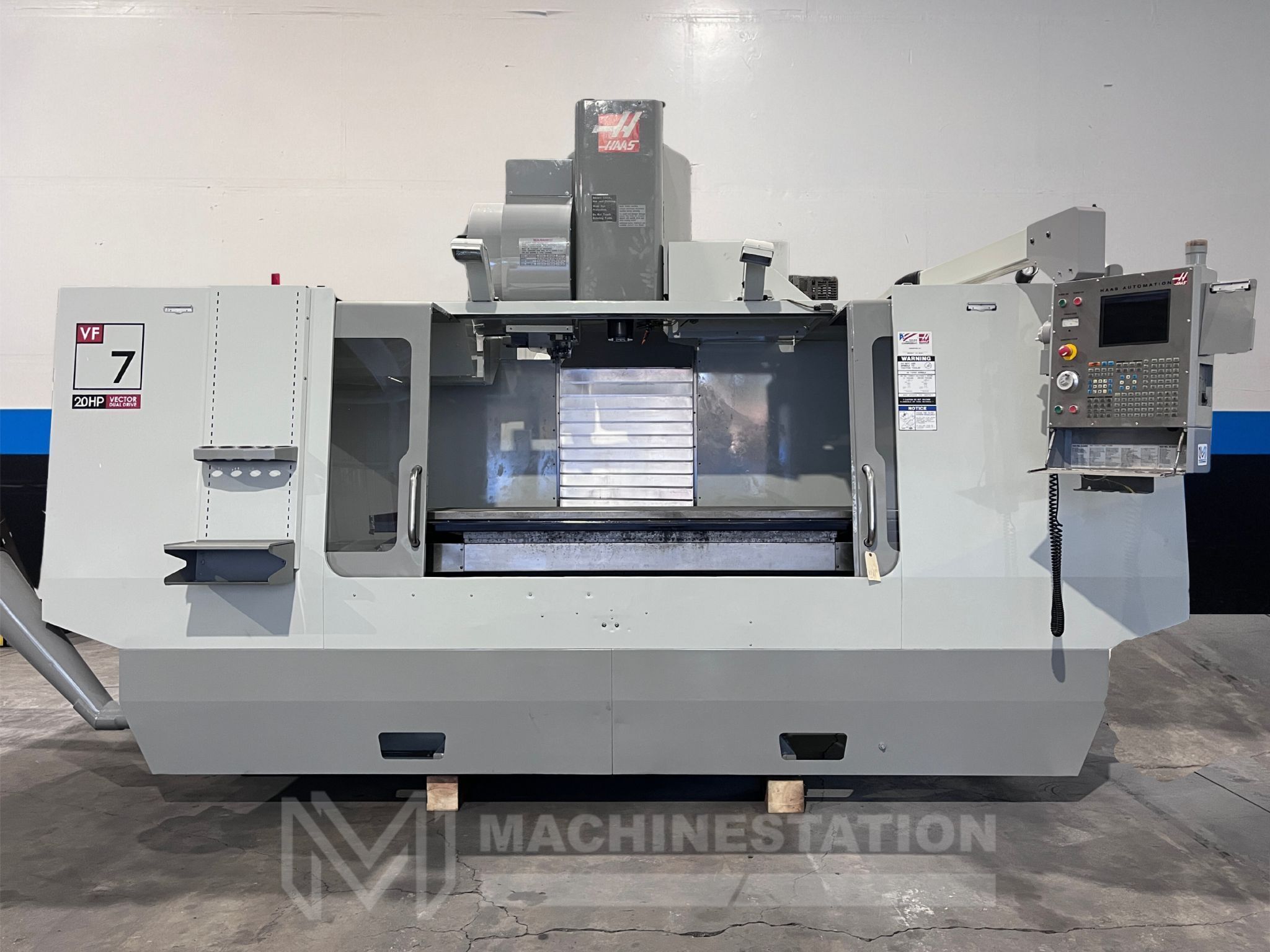 Haas #VF-7D/40, CNC vertical machining center, 24 automatic tool changer, 84" X, 32" Y, 30" Z, 7500 RPM, #40 - Image 1