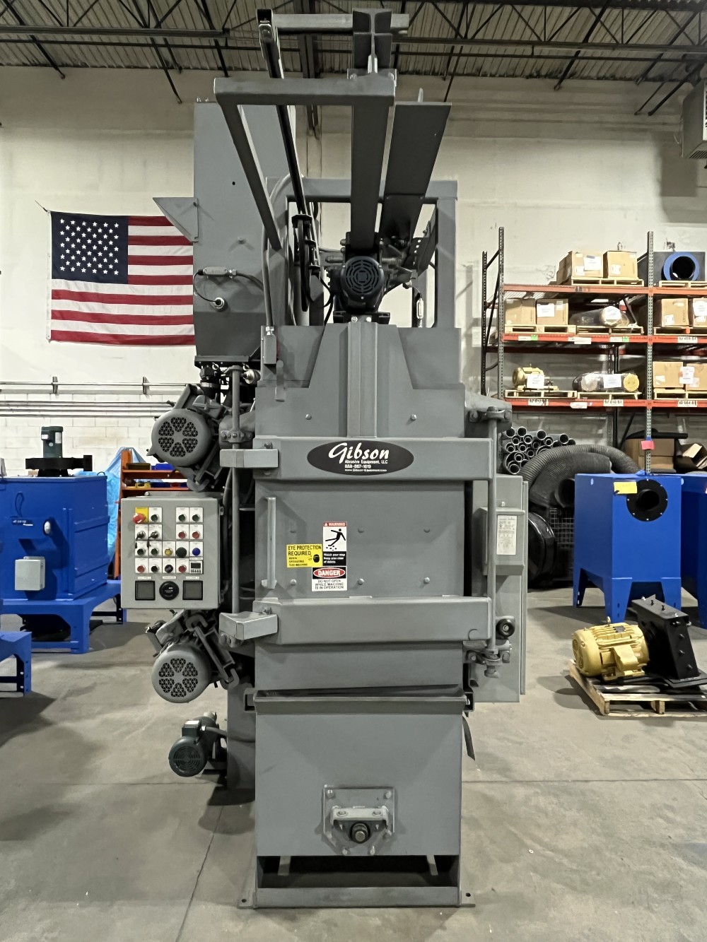 Gibson #HB2430, hanger blast machines, used - Image 1