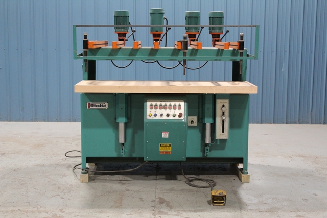 Sicotte #J-3H-6, Multi-Spindle Vertical Borer, 24" x 72" table, rebuilt - Image 1