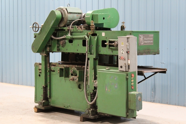 24" x 8" Oliver #2071, Straitoplane Double Sided Surface Planer, 60 FPM, - Image 1