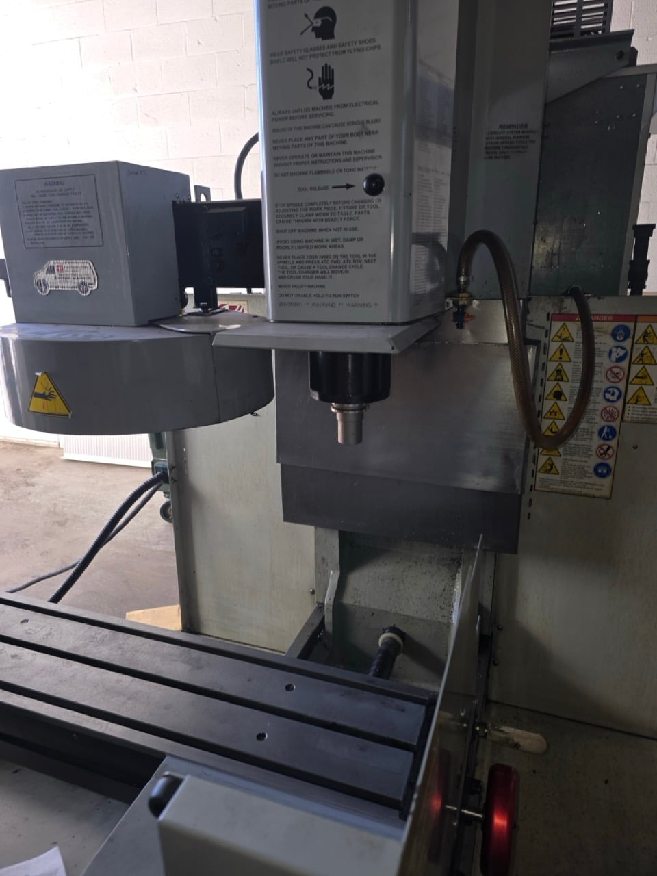 Haas #TM-1, CNC vertical machining center, 30" X, 12" Y, 16" Z, 4000 RPM, 10 automatic tool changer, 7.5 HP - Image 4