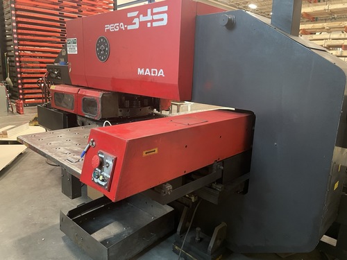 30 Ton, Amada #PEGA-304050Q, Turret Punch Press, 58 Station, 40" x100" Sheet, Tooling Included 1989 - Image 1
