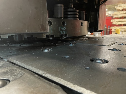 30 Ton, Amada #PEGA-304050Q, Turret Punch Press, 58 Station, 40" x100" Sheet, Tooling Included 1989 - Image 7