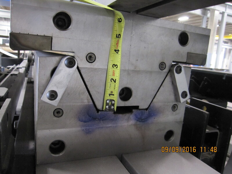 Press Brake Open Hat Die Set, 3-5/8" & 5-1/2" x 144" long - Image 4