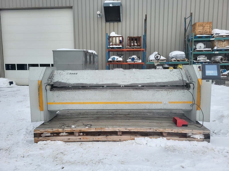 122" RAS #TURBObend-61.31, Sheet Metal Bending & Folding Machine, 0.059" sheet thickness, CNC control panel - Image 1