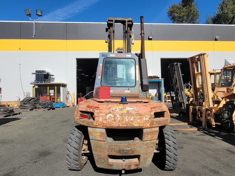 15500 lb. Toyota #5FD70, Forklift, 216" max. lift height, 48" fork length, 12262 hours, 2002 - Image 5