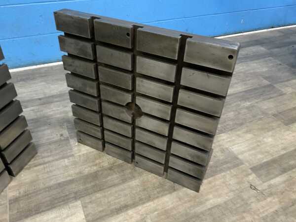 24" x 24" x 16" T-slotted angle plates, 2-1/4" face thickness (2 available) - Image 6