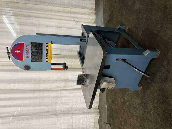 9" x 14-1/2" Roll-In #EF1459, vertical band saw, 30" x 18-1/2" table, 8-3/4" throat, 10' x 3/4" blade, 1995 - Image 7
