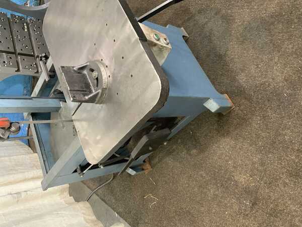 9" x 14-1/2" Roll-In #EF1459, vertical band saw, 30" x 18-1/2" table, 8-3/4" throat, 10' x 3/4" blade, 1995 - Image 10