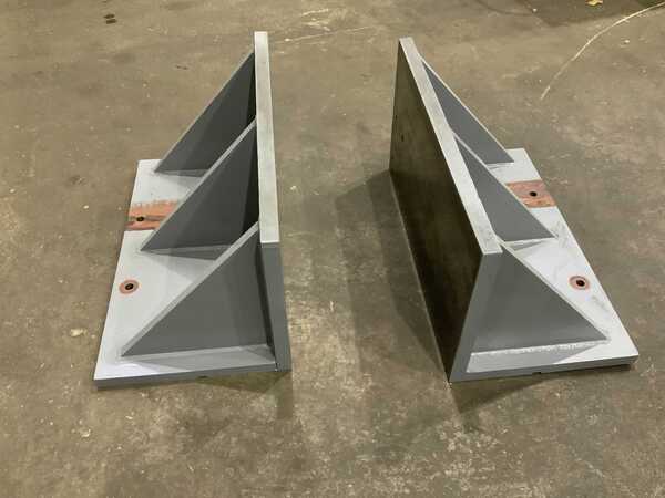 32" x 18" x 18" Angle plates, machine face, 1 pair - Image 3