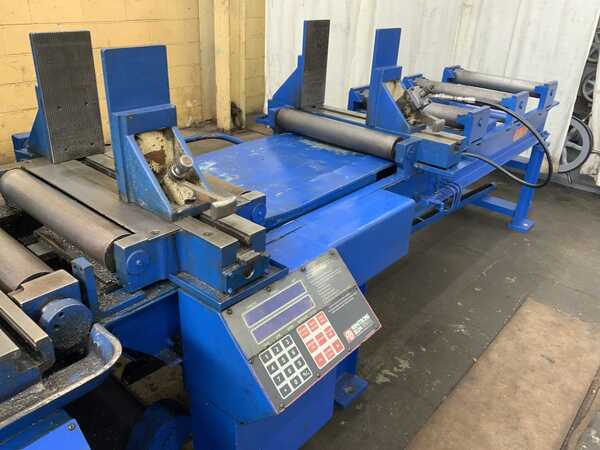 18" x 20" Marvel #81APC-II, vertical band saw, programmable stock feed, dual hydraulic vises - Image 3