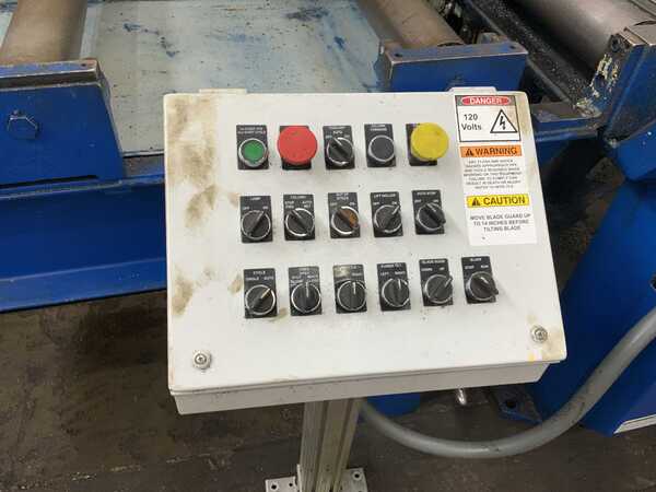 18" x 20" Marvel #81APC-II, vertical band saw, programmable stock feed, dual hydraulic vises - Image 5