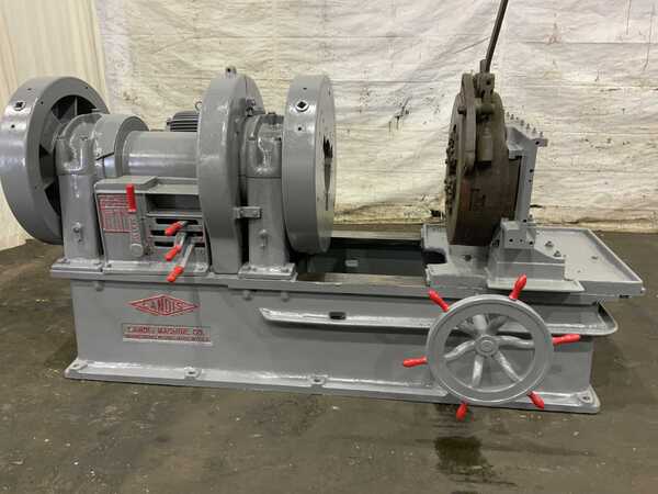 8-5/8" Landis, receding die pipe threader, cut-off, reaming attachment, coolant pump, 10 HP - Image 2