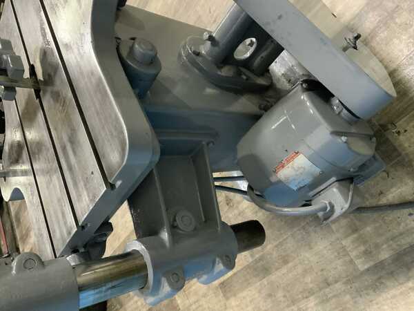 1/16" x 7-1/2" Davis #5, keyseater, tilt table, micro depth stops, resistance bar, 2 HP, 48 SPM - Image 8