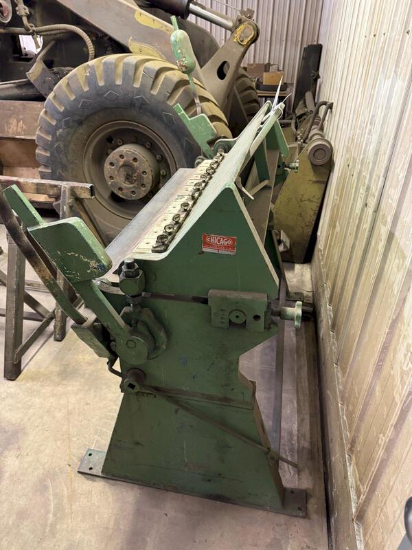 14 gauge x 4' Chicago Dries & Krump #BPO-414-6, Box & Pan Brake - Image 10