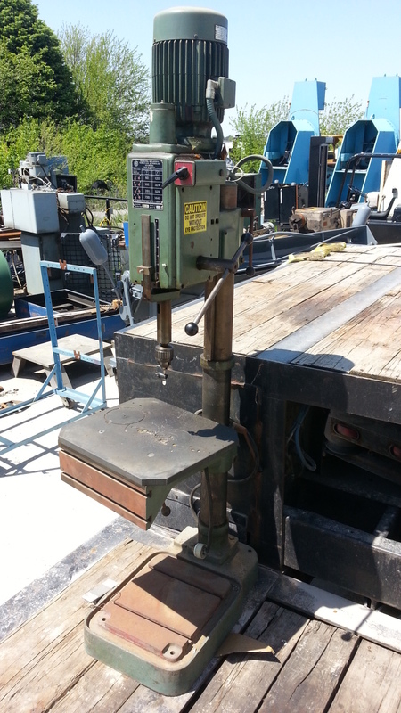 24" Willis Solberga #SE725, Drill Press, 1440 RPM, 24" x40" table, 5" stroke - Image 1