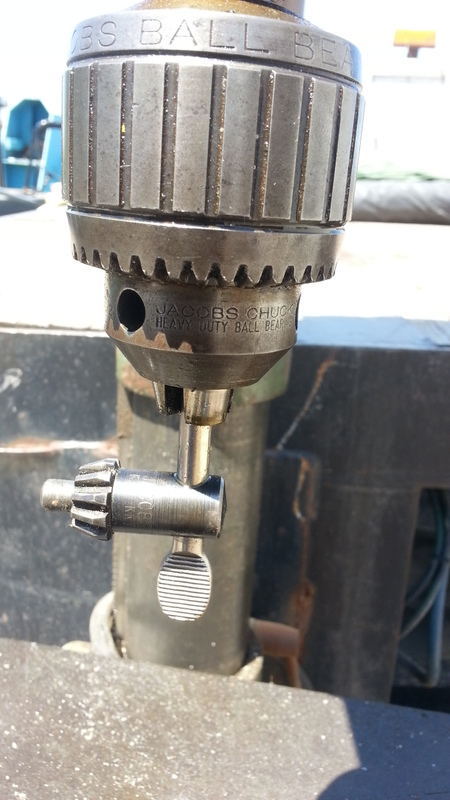 24" Willis Solberga #SE725, Drill Press, 1440 RPM, 24" x40" table, 5" stroke - Image 4