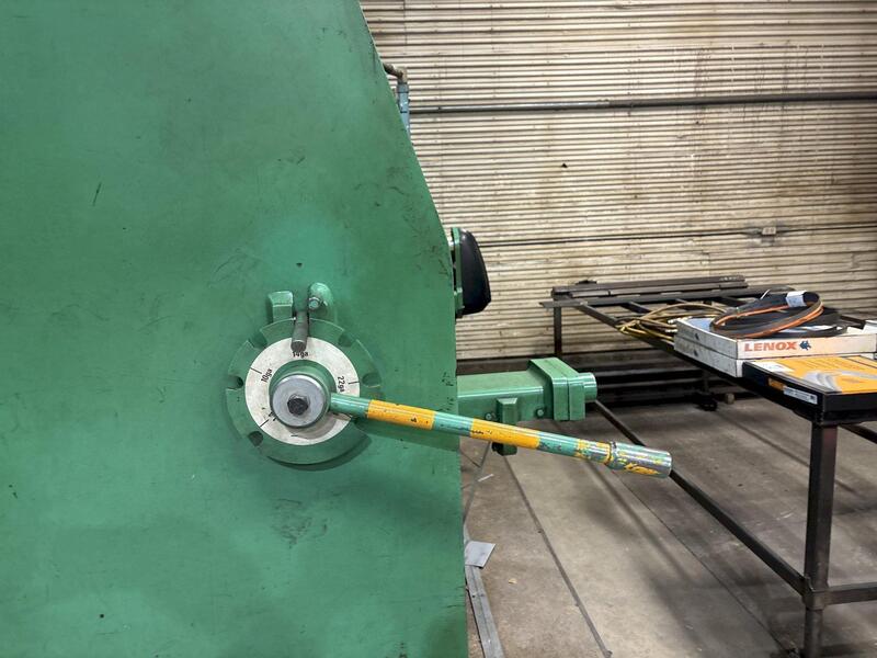 3/8" x 10' Accurshear #37510, Shear, 30 HP, 36" Back Gauge - Image 5