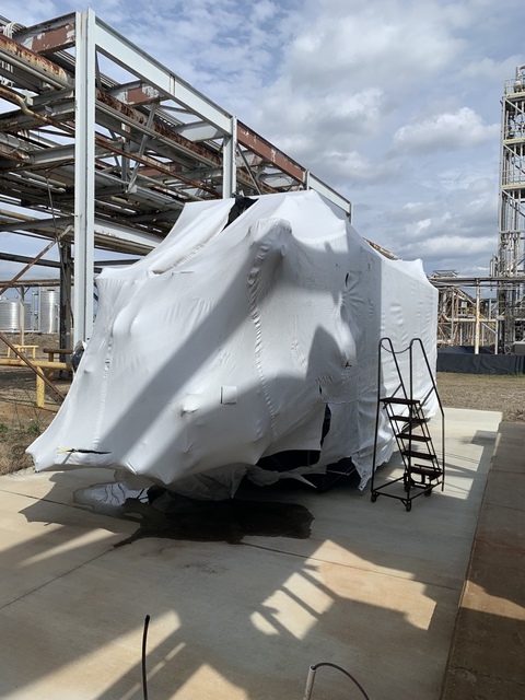 82500 PPH Cleaver-Brooks, " O" type watertube boiler, Natural gas fired, 399 psi, economizer, stack - Image 1