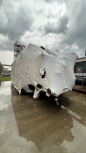 82500 PPH Cleaver-Brooks, " O" type watertube boiler, Natural gas fired, 399 psi, economizer, stack - Image 4