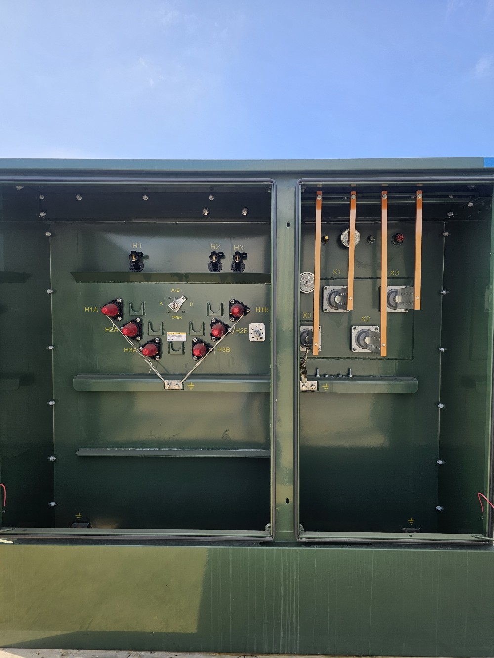 2000 KVA 13200 Delta Primary, 480Y/277 Secondary, IEN Hanchang, 7-Tap, 150kV BIL, DOE 2016, UL Listed, New - Image 3