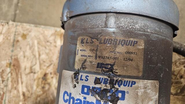 Mighty Lube #OP-08, Powered Cleaning Brush, Conveyor Chain, 1994 - Image 3