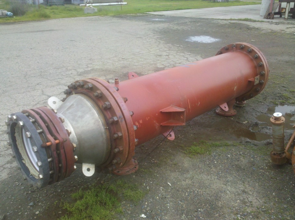 739 sq.ft. Titan, heat exchanger, Shell & Tube, Titanium, 150 psi - Image 1