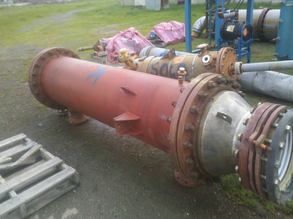 739 sq.ft. Titan, heat exchanger, Shell & Tube, Titanium, 150 psi - Image 2