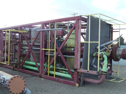 739 sq.ft. Titan, heat exchanger, Shell & Tube, Titanium, 150 psi - Image 4