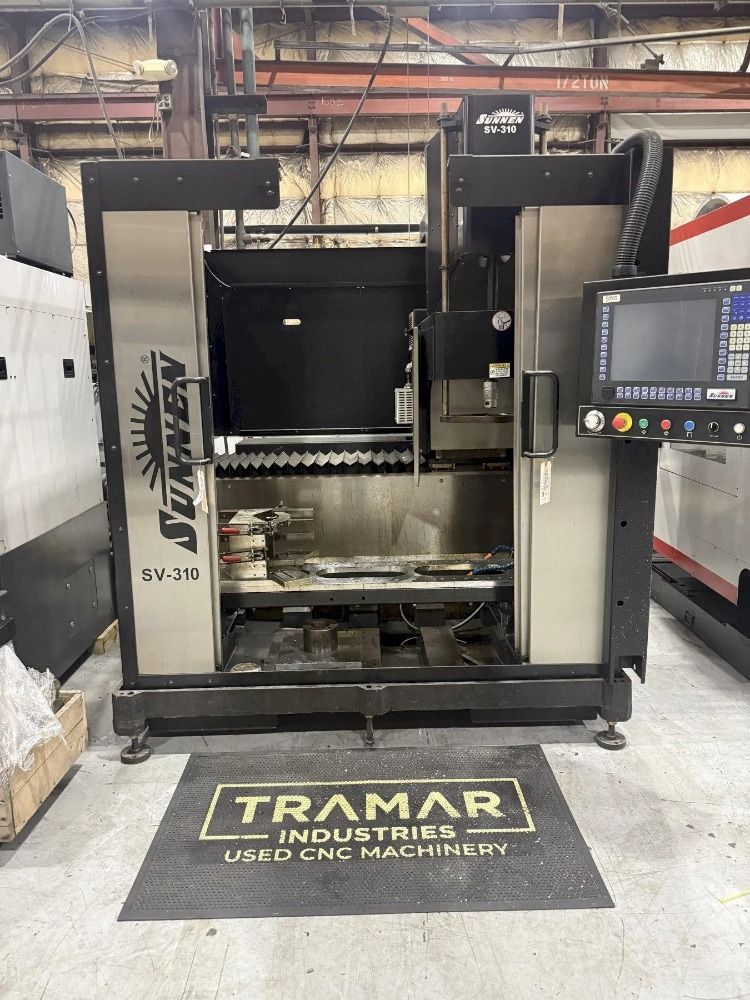 Sunnen #SV-310-S4, Vertical Hone, 36" x40" table, Windows cnc, 8" diameter, 7.5 HP - Image 1