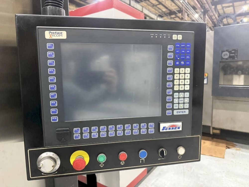 Sunnen #SV-310-S4, Vertical Hone, 36" x40" table, Windows cnc, 8" diameter, 7.5 HP - Image 9