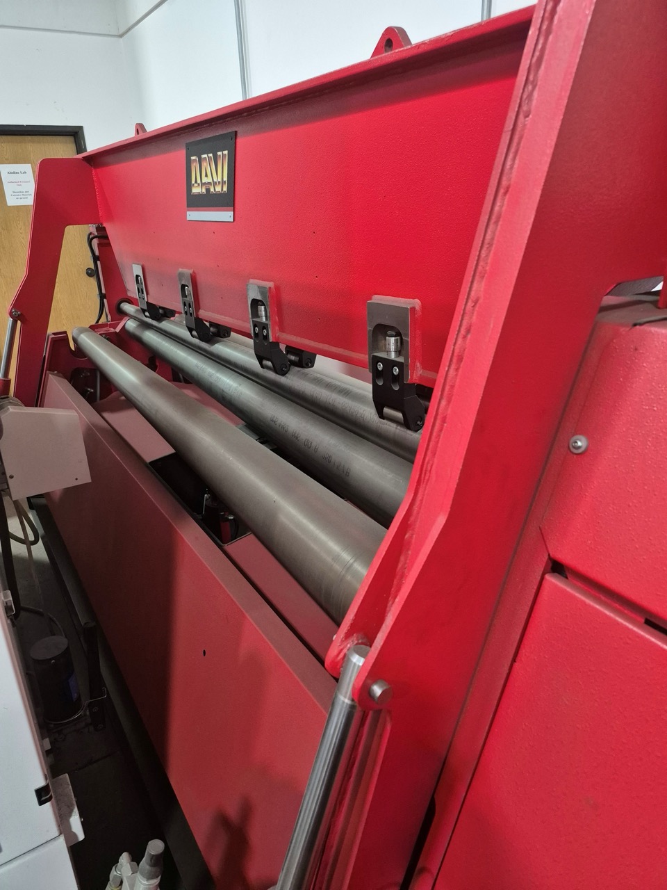 Davi #MCB-TRSB-CON-2518/RR, 4-plate Hydraulic Roller, 12 HP, 12" diameter rolls, 460 V., 2018 - Image 7