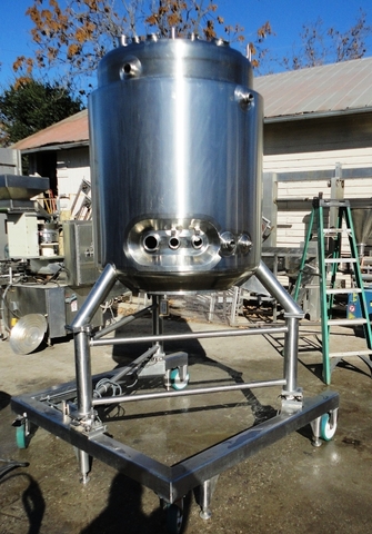 265 gallon Feldmeier reactor, 316L Stainless Steel, 100 psi, jacketed - Image 1