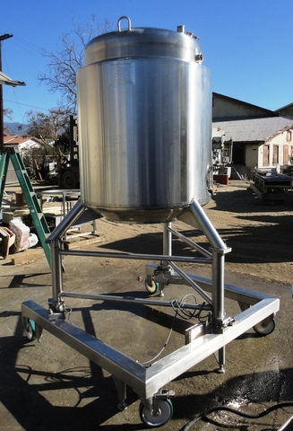 265 gallon Feldmeier reactor, 316L Stainless Steel, 100 psi, jacketed - Image 3