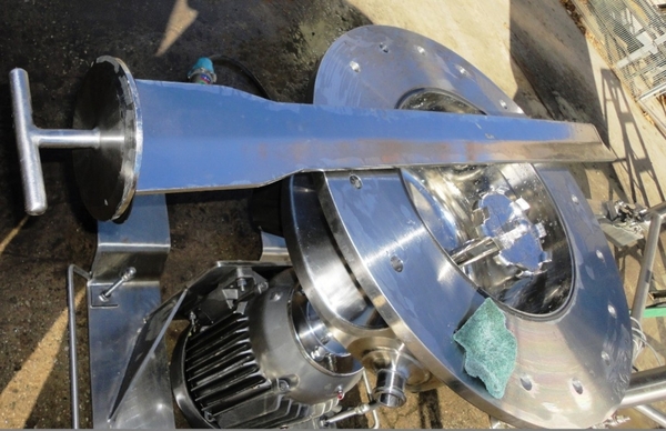 265 gallon Feldmeier reactor, 316L Stainless Steel, 100 psi, jacketed - Image 10