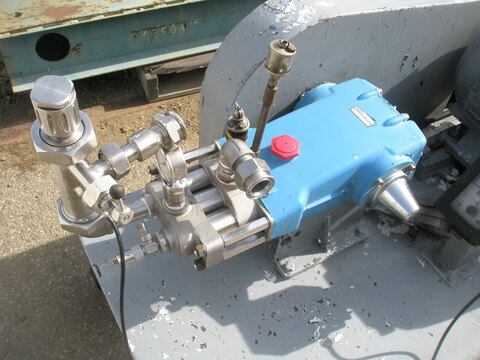 Triplex homogenizer, Stainless Steel, 15 HP - Image 4