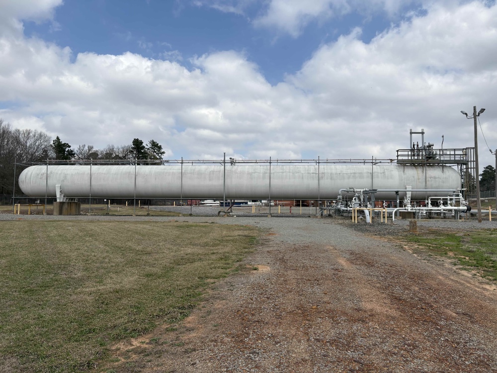 90000 gallon 317 psi, Wyatt, bullet tank, 1997 - Image 1