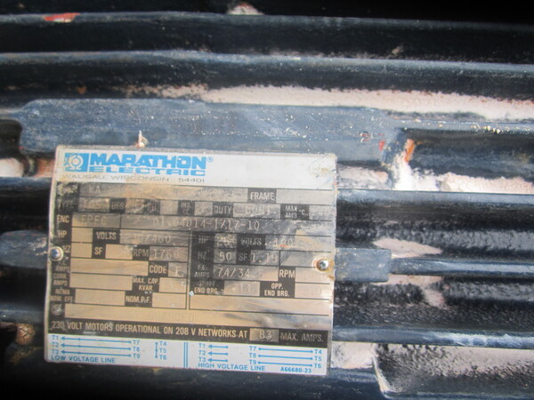 Jaygo #HS1530, mixer, dispersion, 30 HP, Stainless Steel (2 available) - Image 9