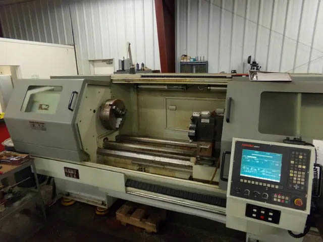 Kent #CKE-2660, CNC Lathe, 26" swing, 60" between centers, 16.9" swing over cross slide, 56" X, 12" Y, 10 HP - Image 7