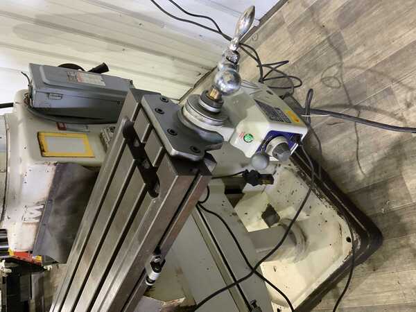 Accu #AC3KV, Ram Type Vertical Mill, 54" x 10" table, 38" X, 18" Y, 18" Z, 5" quill travel, 17-3/4" ram - Image 4