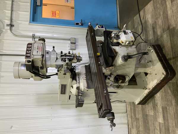 Accu #AC3KV, Ram Type Vertical Mill, 54" x 10" table, 38" X, 18" Y, 18" Z, 5" quill travel, 17-3/4" ram - Image 9