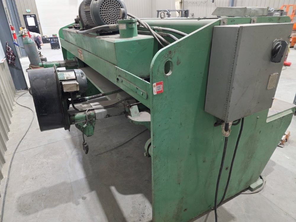 Accurpress #825010, hydraulic shear, 1984 - Image 3