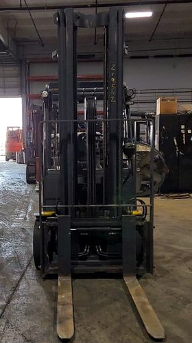 6000 lb. Clark #S30CL, Forklift, 240" raised height, 42" spade fork length, 4-way hydraulics, 8770 hours, 2018 - Image 3