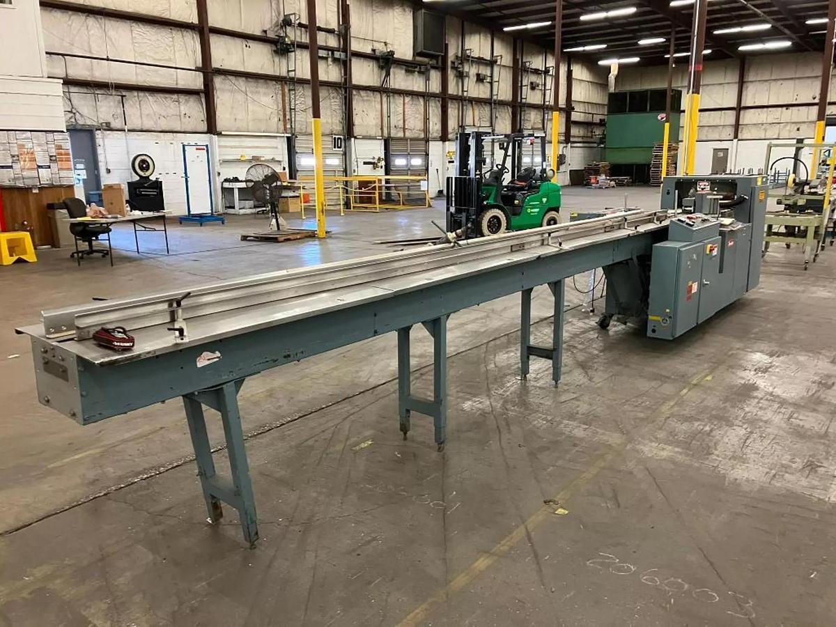 Shanklin #HS-1, High Speed Side Seal Shrink Wrapper, 60" L x 16" width x 6" H max. package, 100 - Image 1