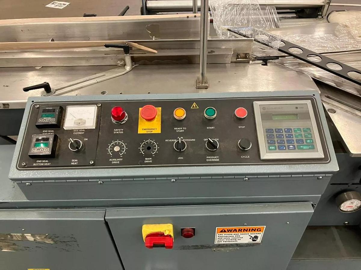 Shanklin #HS-1, High Speed Side Seal Shrink Wrapper, 60" L x 16" width x 6" H max. package, 100 - Image 5